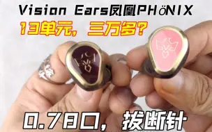 Download Video: 火焰燃烧的不死鸟，三万级Vision Ears 鳳凰 PHöNIX13单元耳机断针取出和音质体验