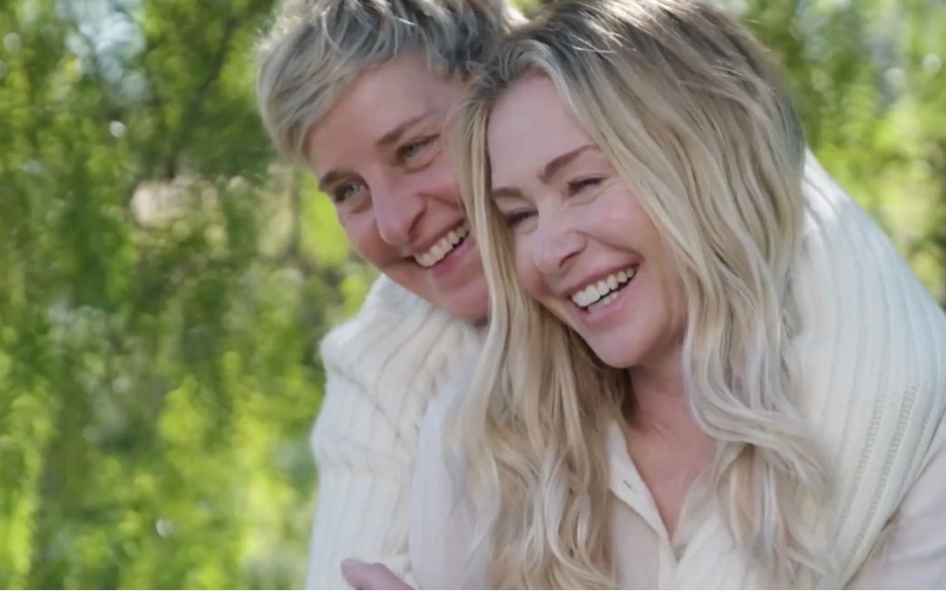 【中字】ellen和portia接受people杂志2021年情人节专访 甜度爆表!