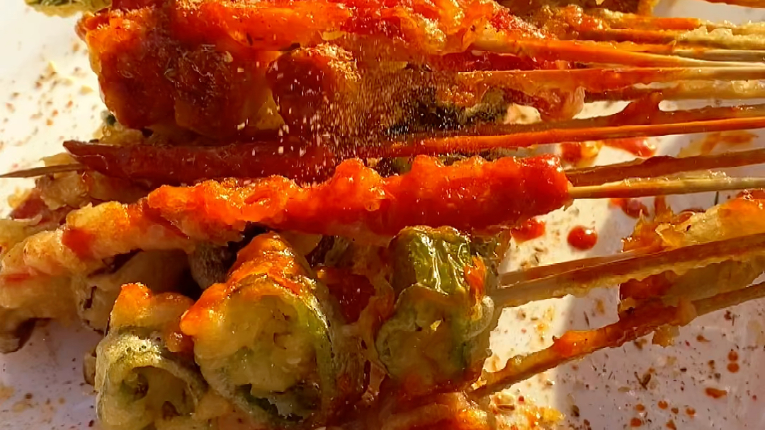 脆皮炸串美食做法