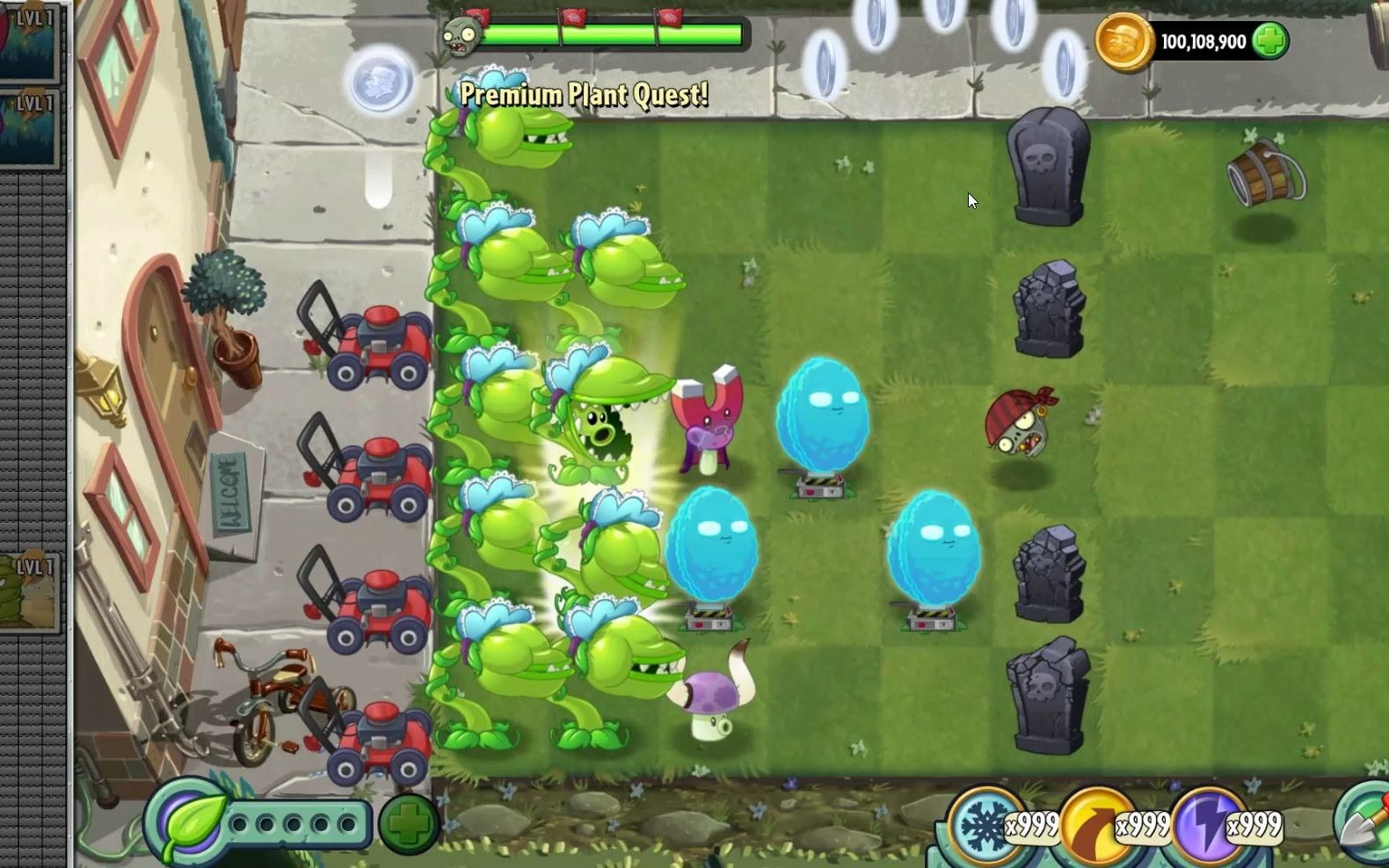 【小浩】植物大战僵尸2国际版第138期食人花豌豆史诗任务