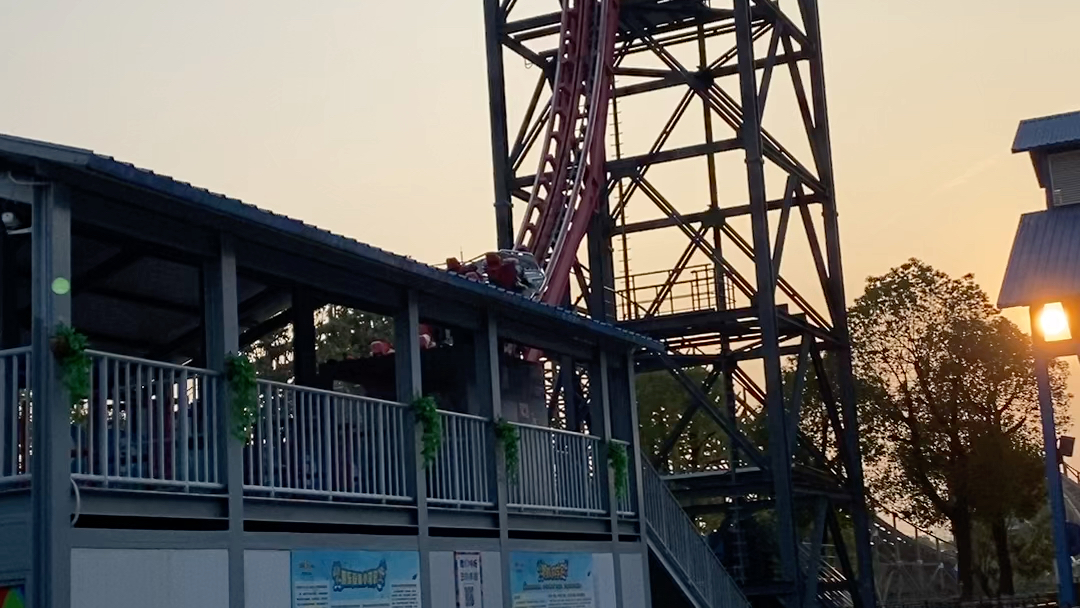 欢乐谷-凤舞九天,唯一一个不敢上的项目_哔哩哔哩_bilibili