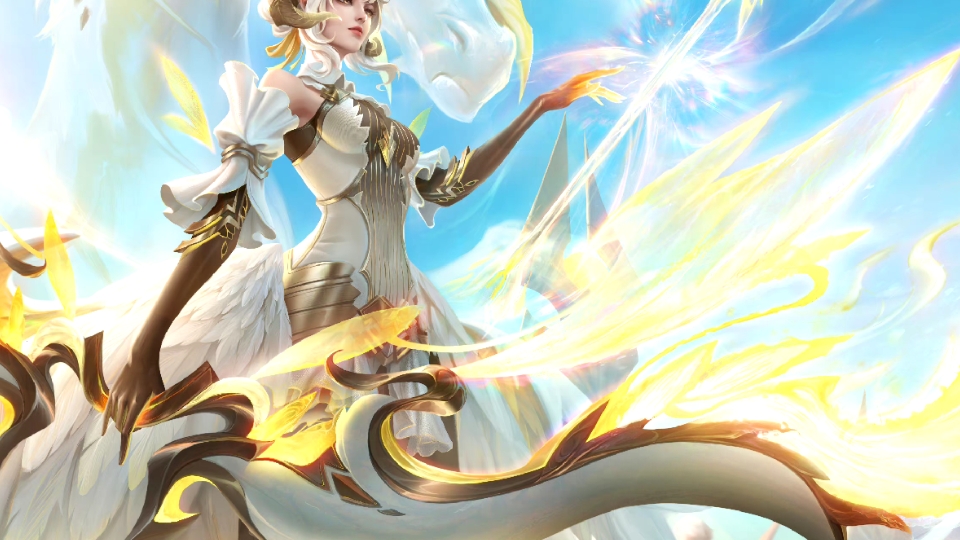 [王者荣耀]伽罗新皮肤特效