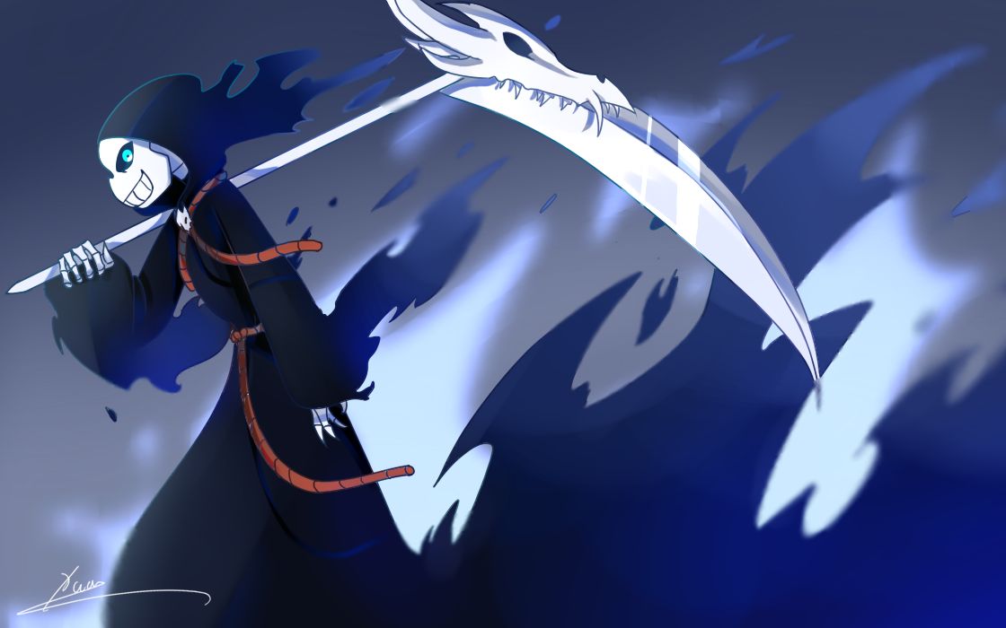 【直播录像】undertale au——reaper sans 【死神sans】_哔哩哔哩