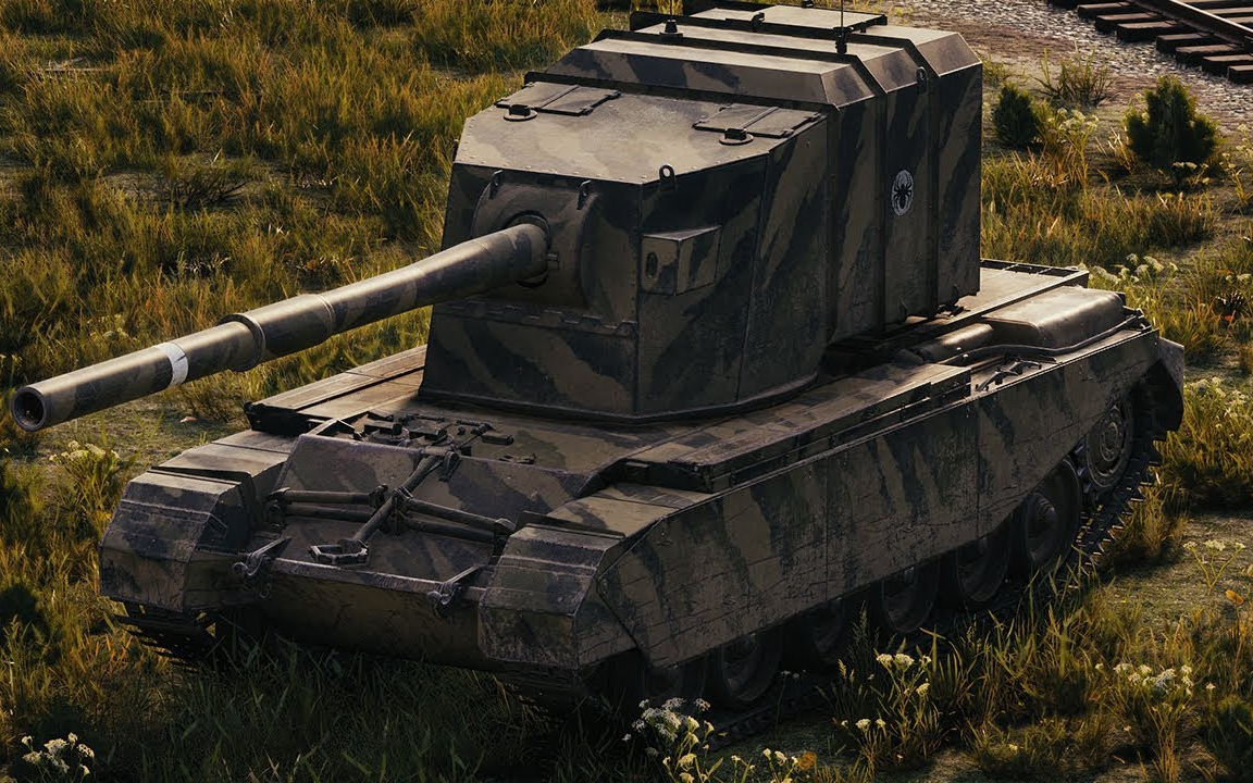 [lacho wot replays] 坦克世界 fv4005 stage ii - 7杀 1.11万伤害