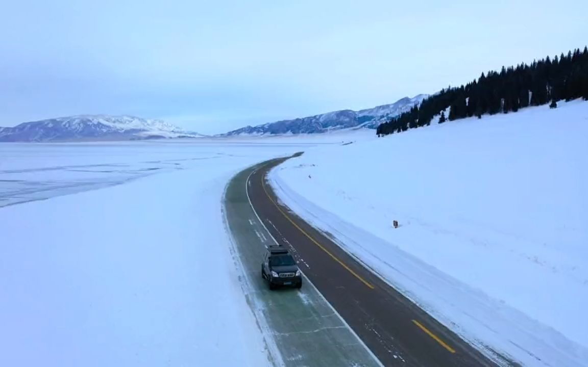 冬天自驾新疆环赛里木湖之旅