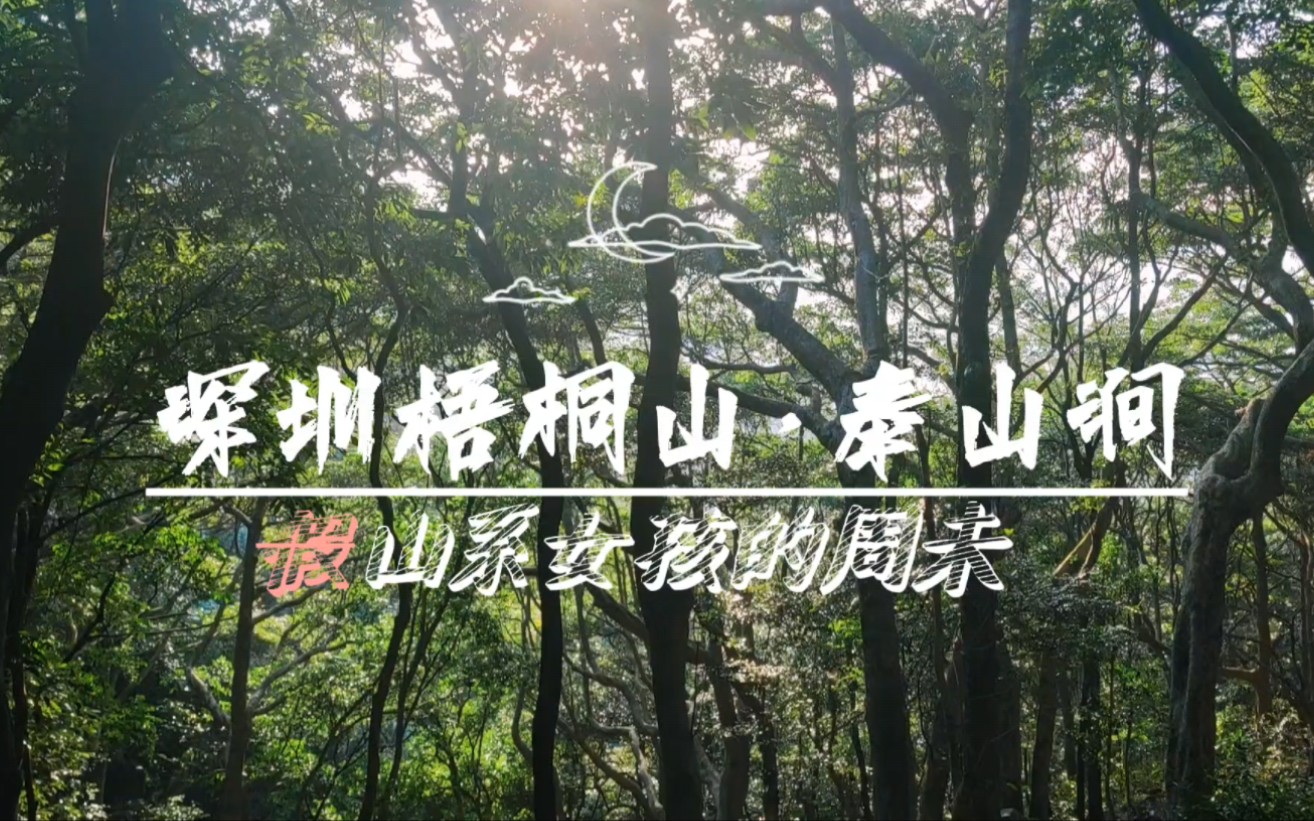 深圳梧桐山泰山涧——山系女孩的周未哔哩哔哩bilibili