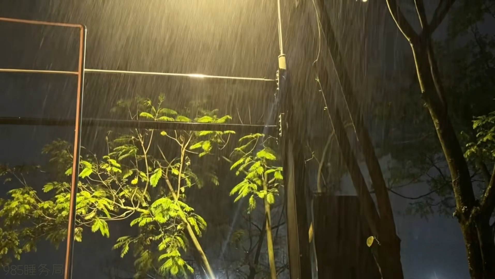 深夜沉浸式治愈雨声白噪音，持续稳定静谧大雨助眠解压，缓解焦虑放松大脑放空思绪，失眠专用催眠纯雨声，抚平情绪安抚身心深度休息