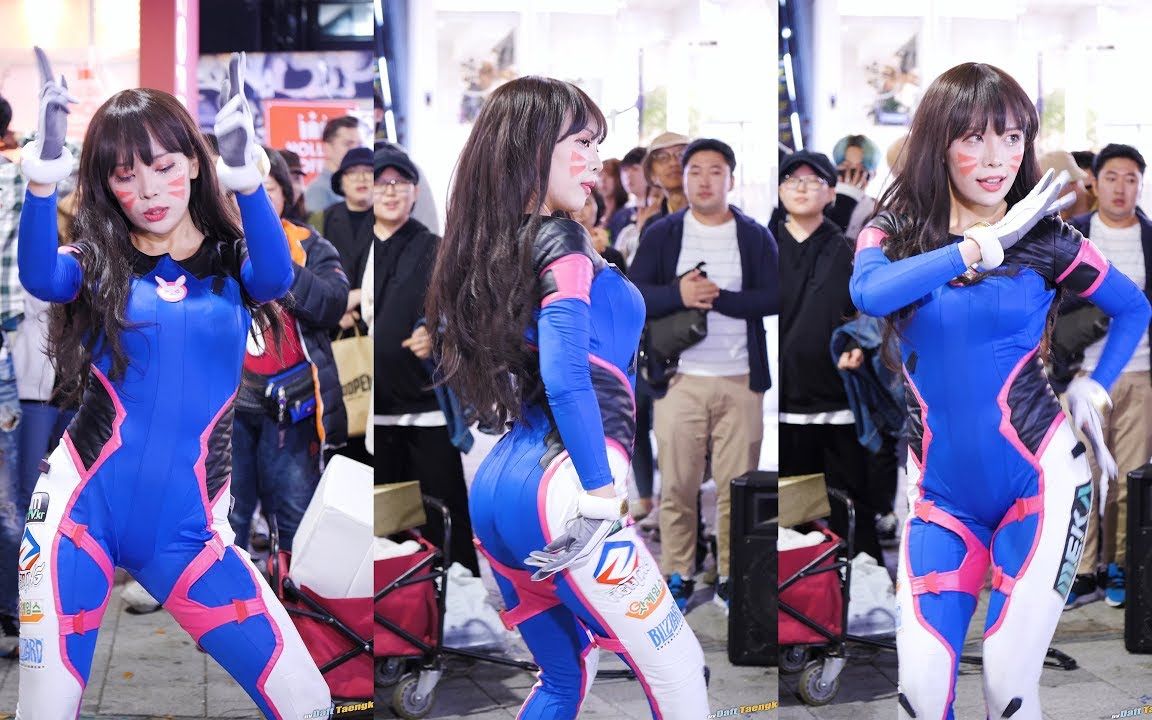 starfruit守望先锋dva紧身翘臀cosdva这胸也是不科学