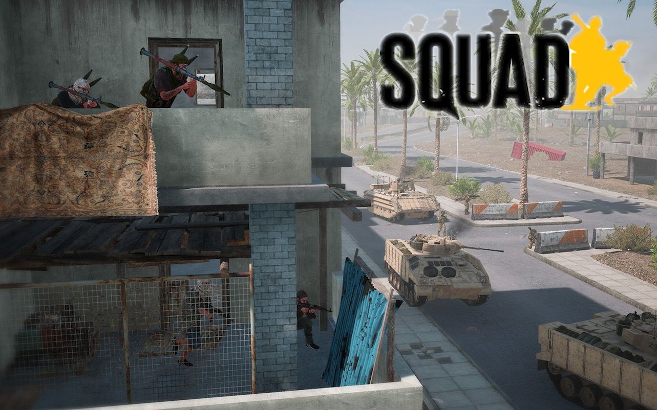 squad战术小队闸总队绕后切补给线一波操作疯狂劝退第二期