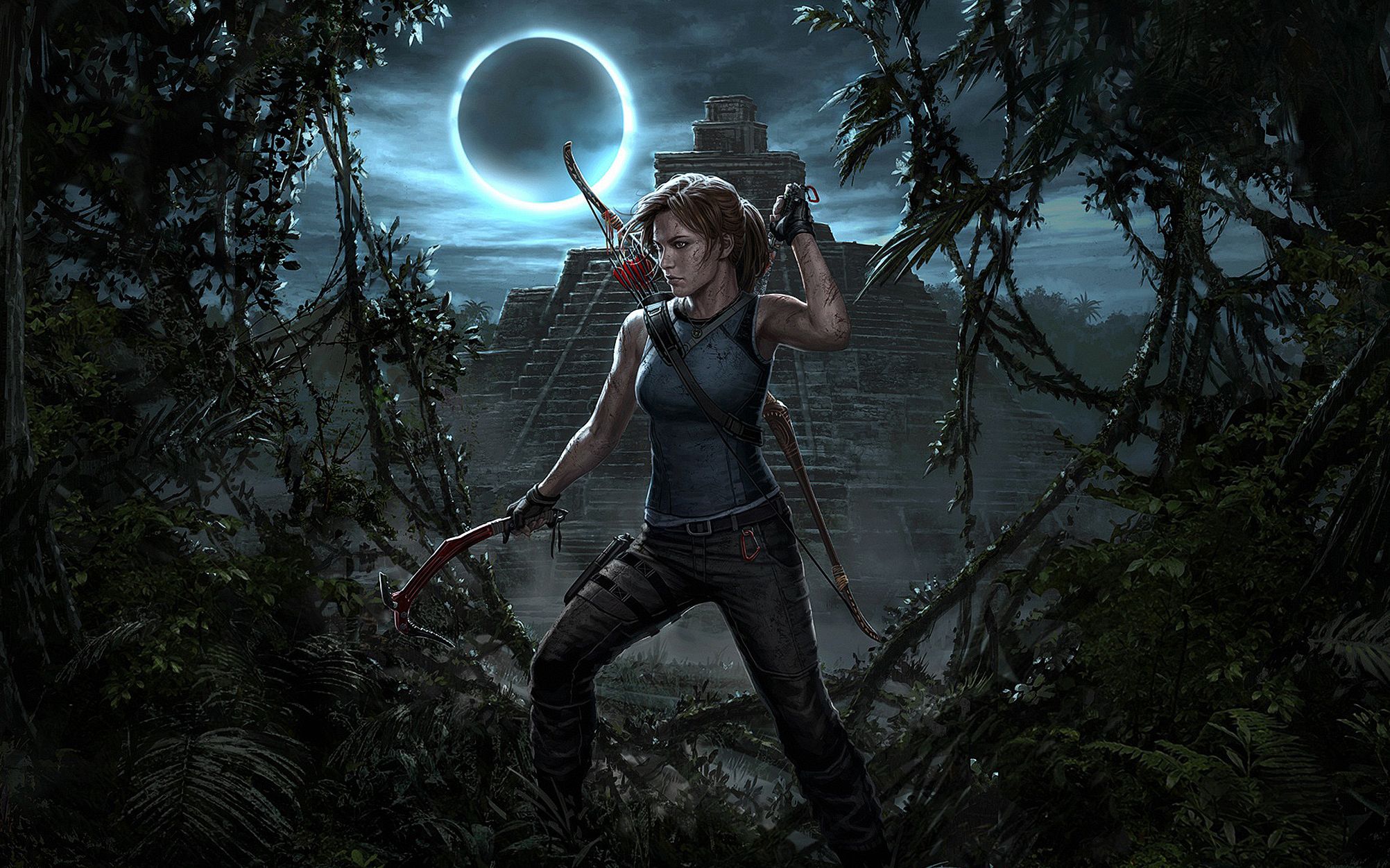 【古墓丽影11:暗影】预告片(劳拉魅影【不) 9月13日就可以玩啦~劳拉