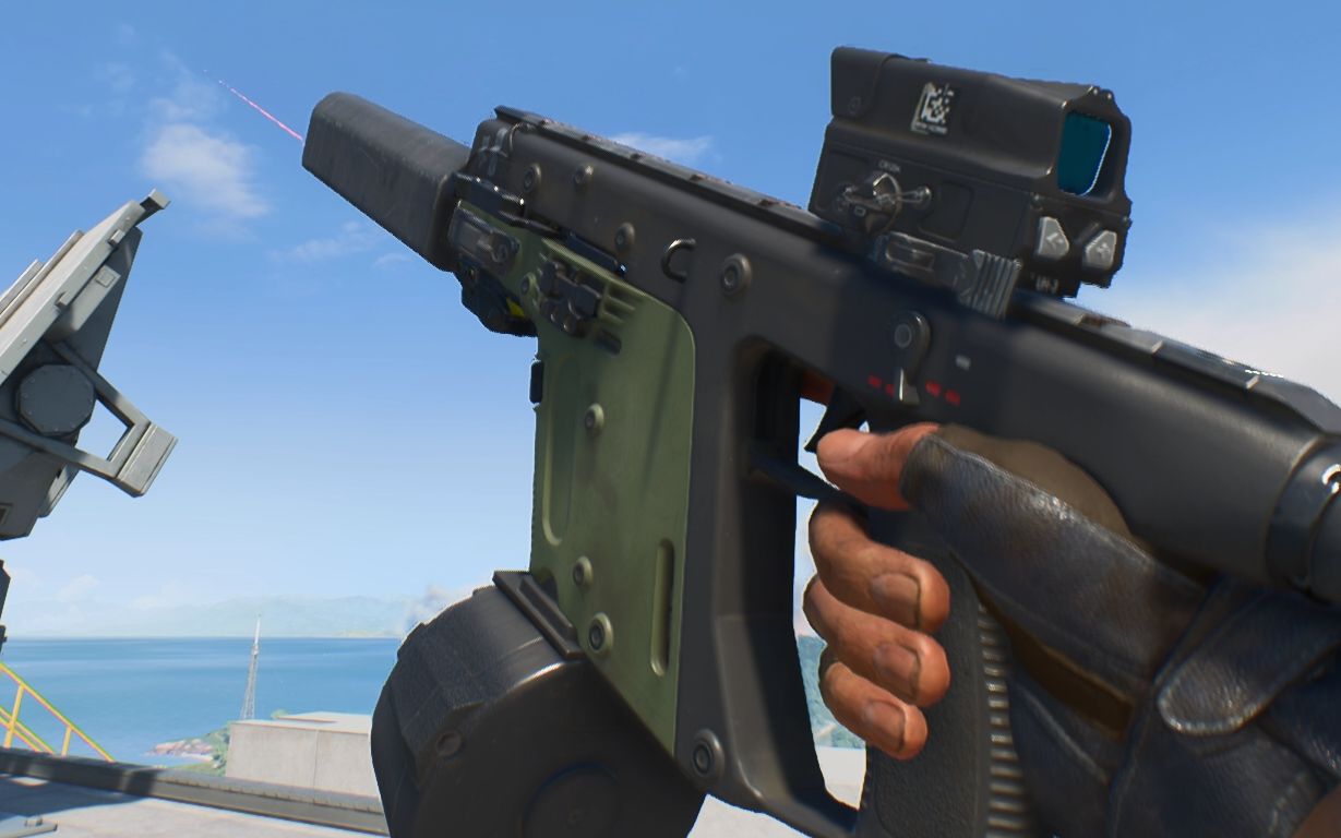 满配弹鼓维克托!k30短剑激光枪,1200射速人形外挂!