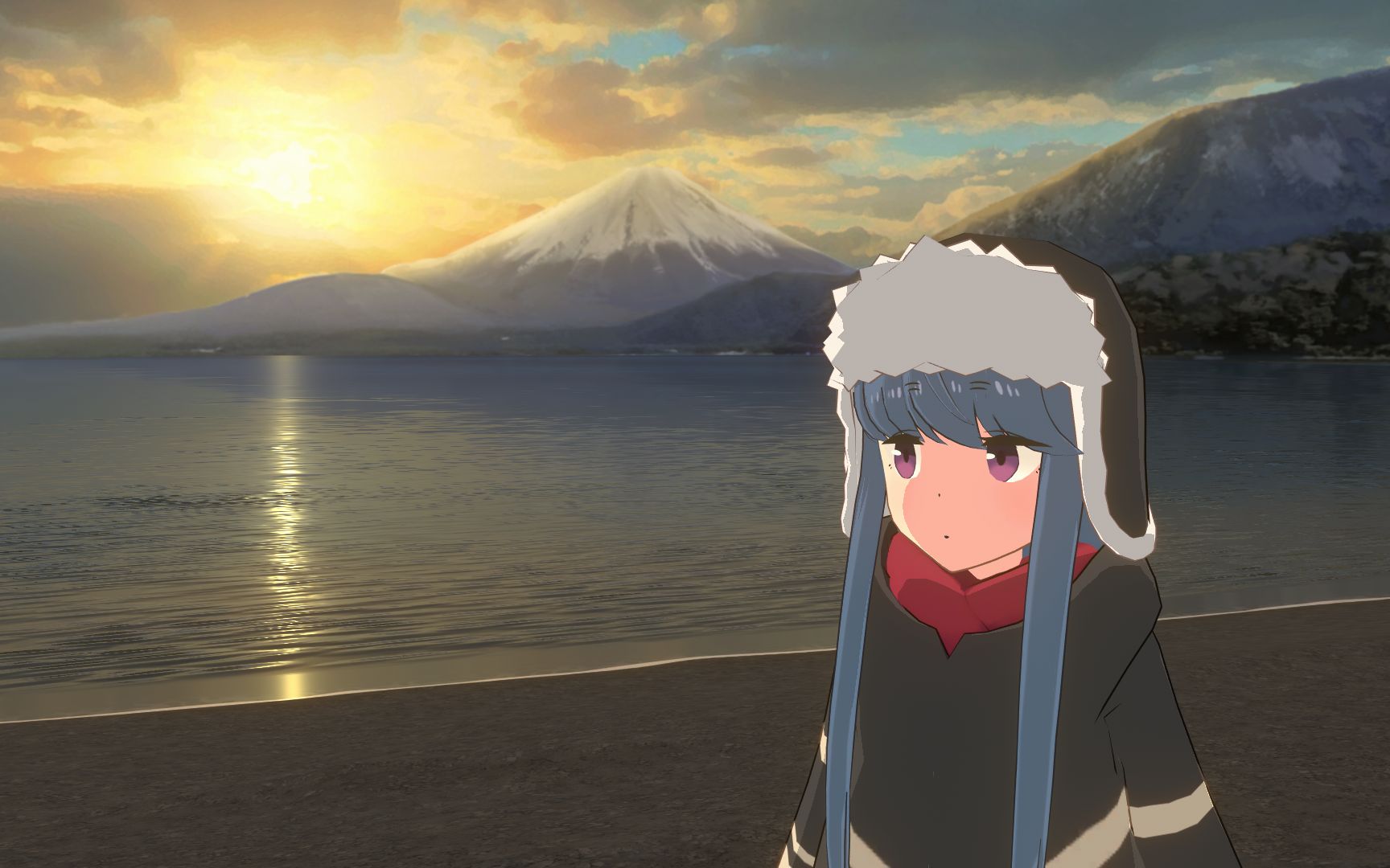 摇曳露营virtualcamp本栖湖篇