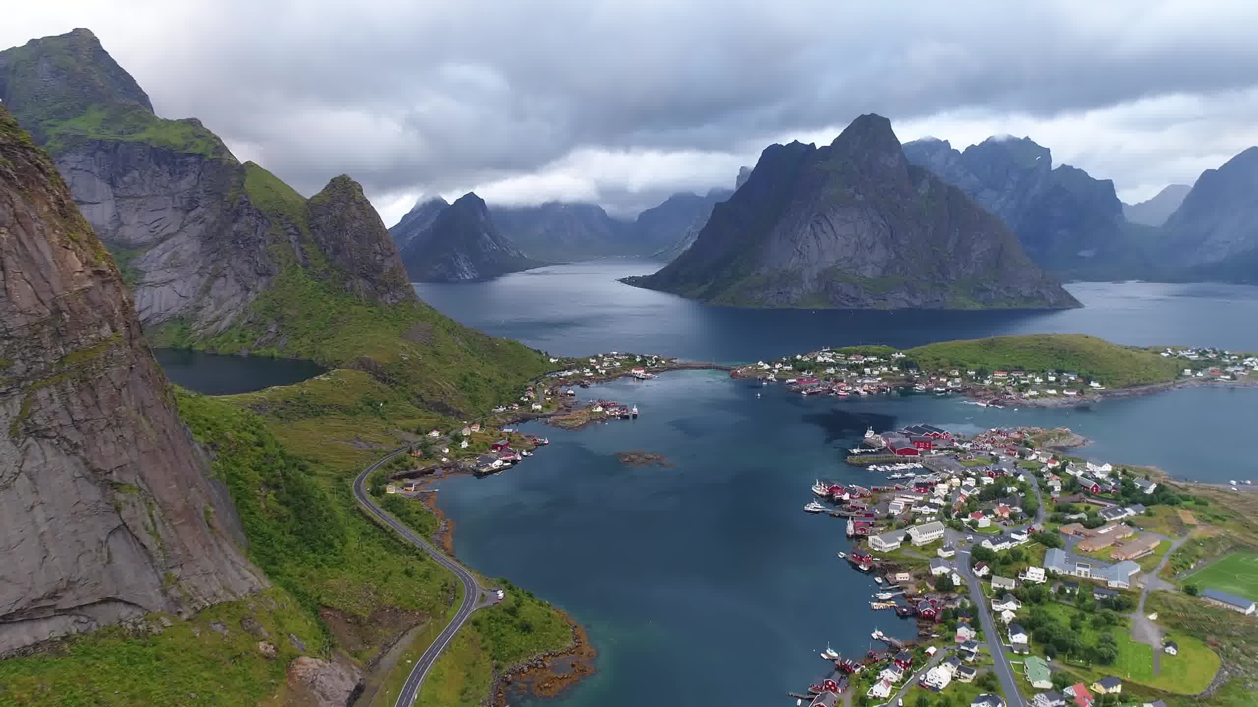 挪威的自然风光轻松减压,佛系人的梦想归宿 2k 4k