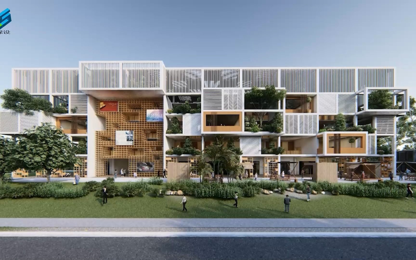 第十三届"深绿设"全国绿色建筑设计竞赛(深绿组)-春华·未来集市