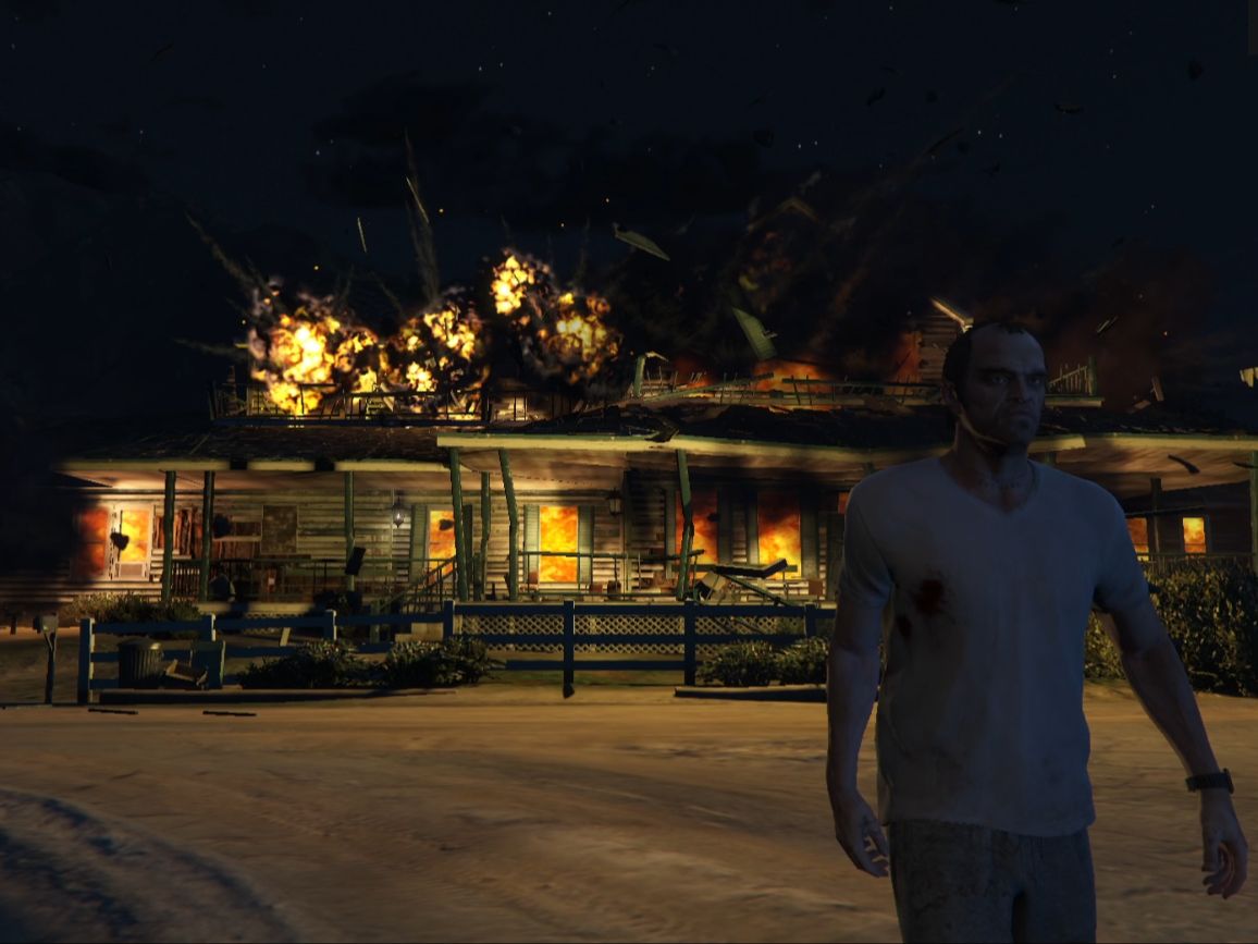 第一次玩gta5有点小慌,任务:冰毒迷宫