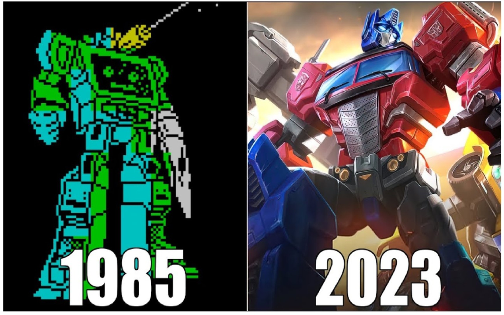 [图]变形金刚Transformers  [游戏进化史1985-2023]