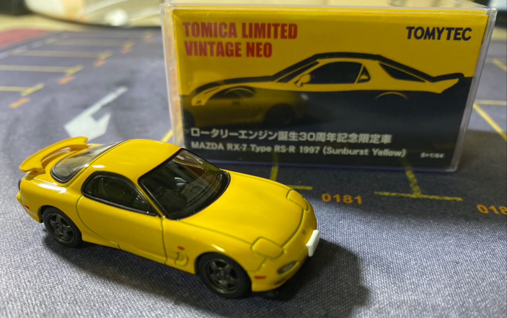 tomica多美卡tlv 港限rx-7 fd 测评分享