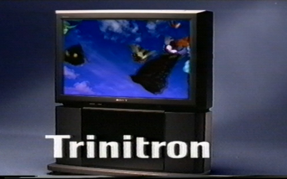 【首发】SONY Trinitron 索尼特丽珑电视机广告 1994年哔哩哔哩bilibili