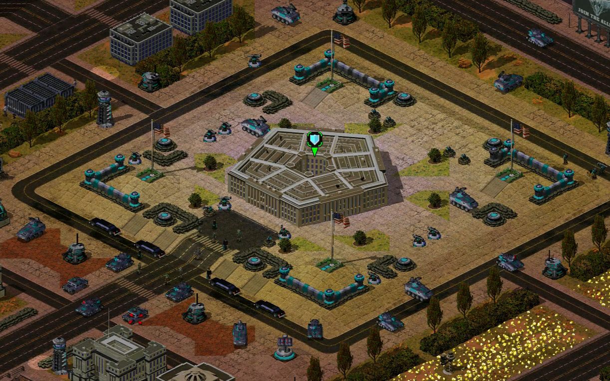 红色警戒2mod心灵终结335盟军战役mental第一关赤色黎明