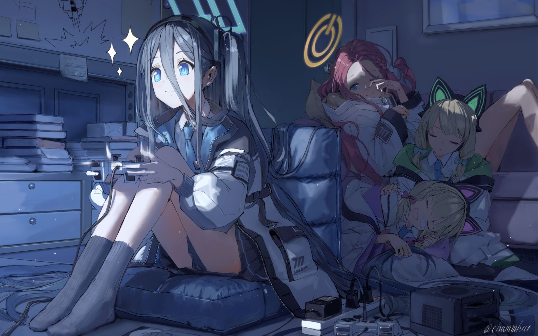 【蔚蓝档案】悬赏通缉 高架公路e 三星通关