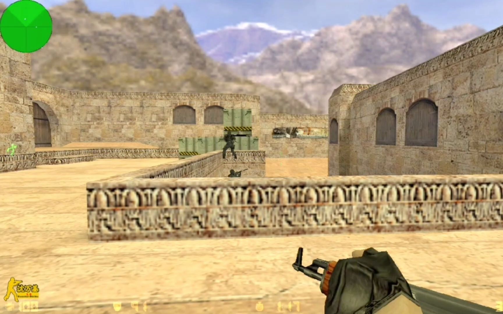 cs1.6 森林哥forest在dust2上 精准点射与淡定应变能力 太厉害