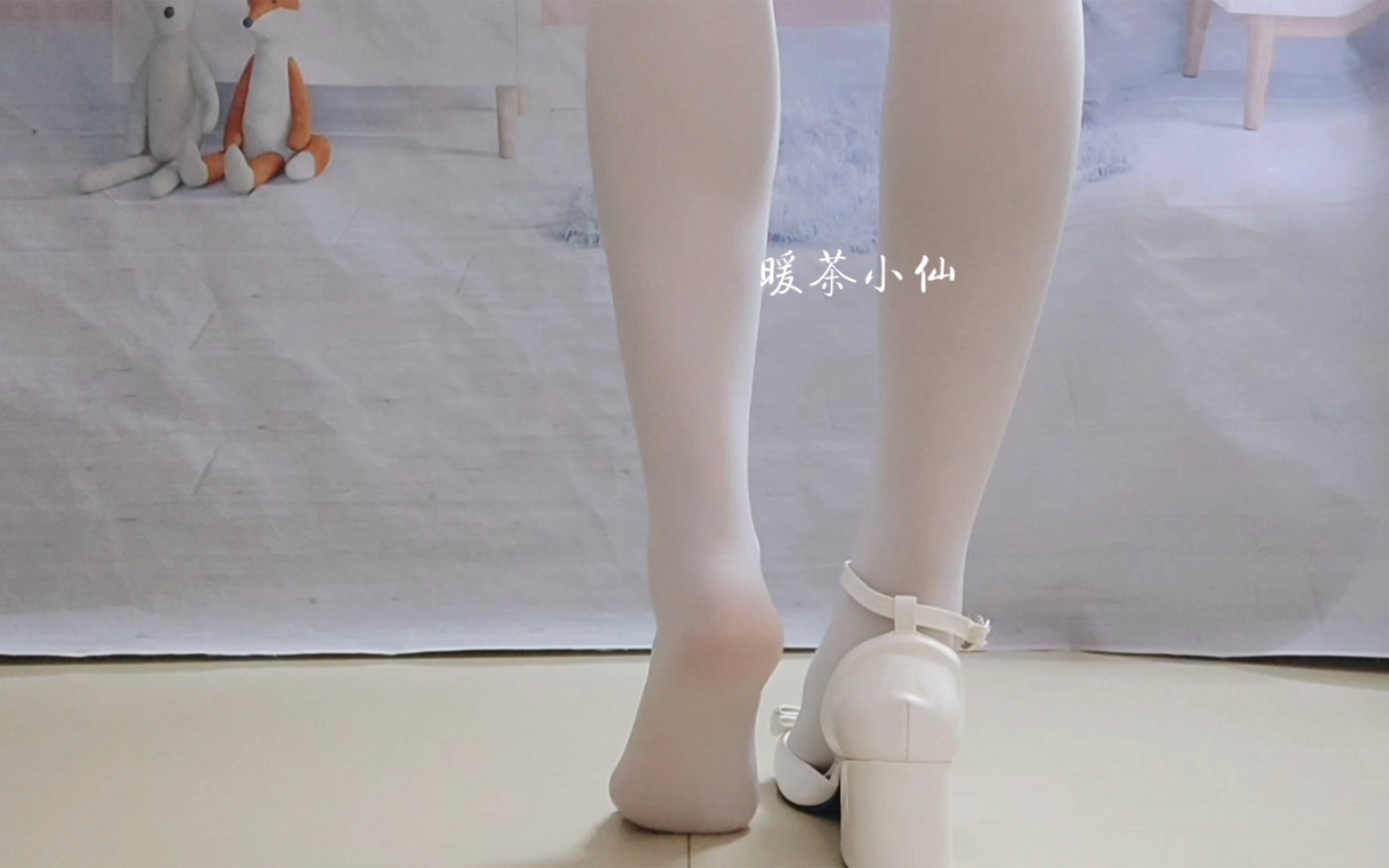 原声 玛丽珍凉鞋与小皮鞋搭配白丝分享