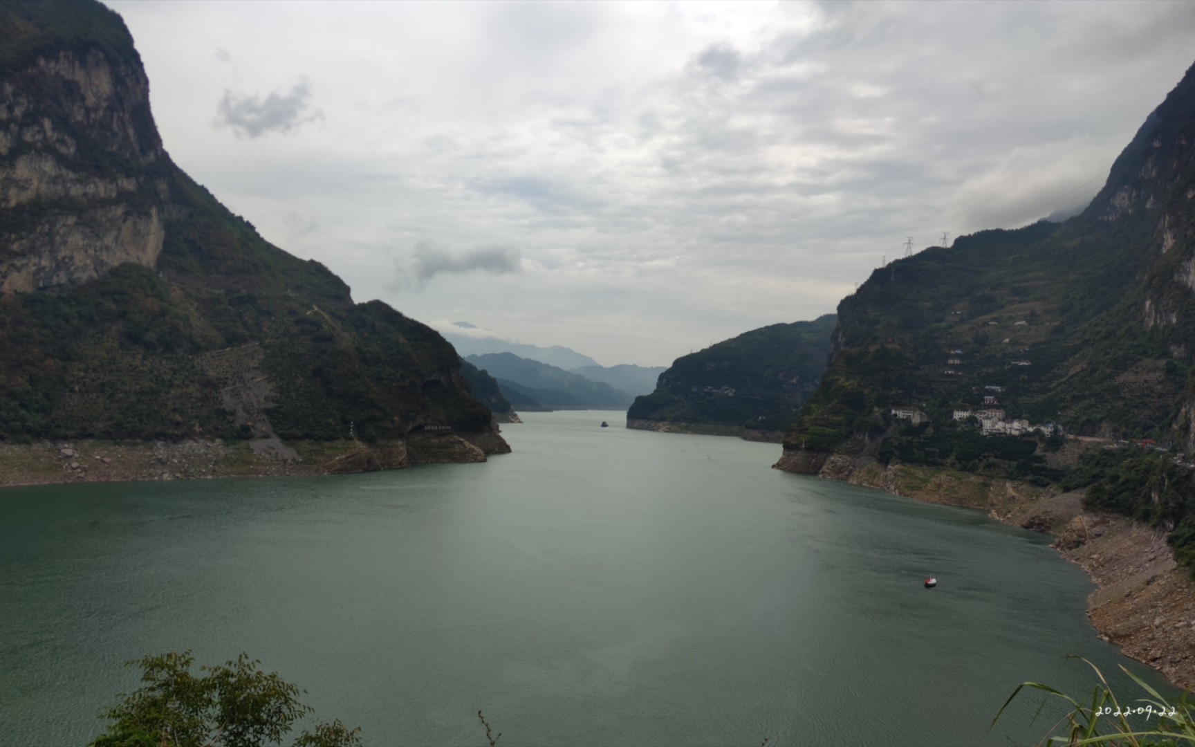 長江沿岸的風景