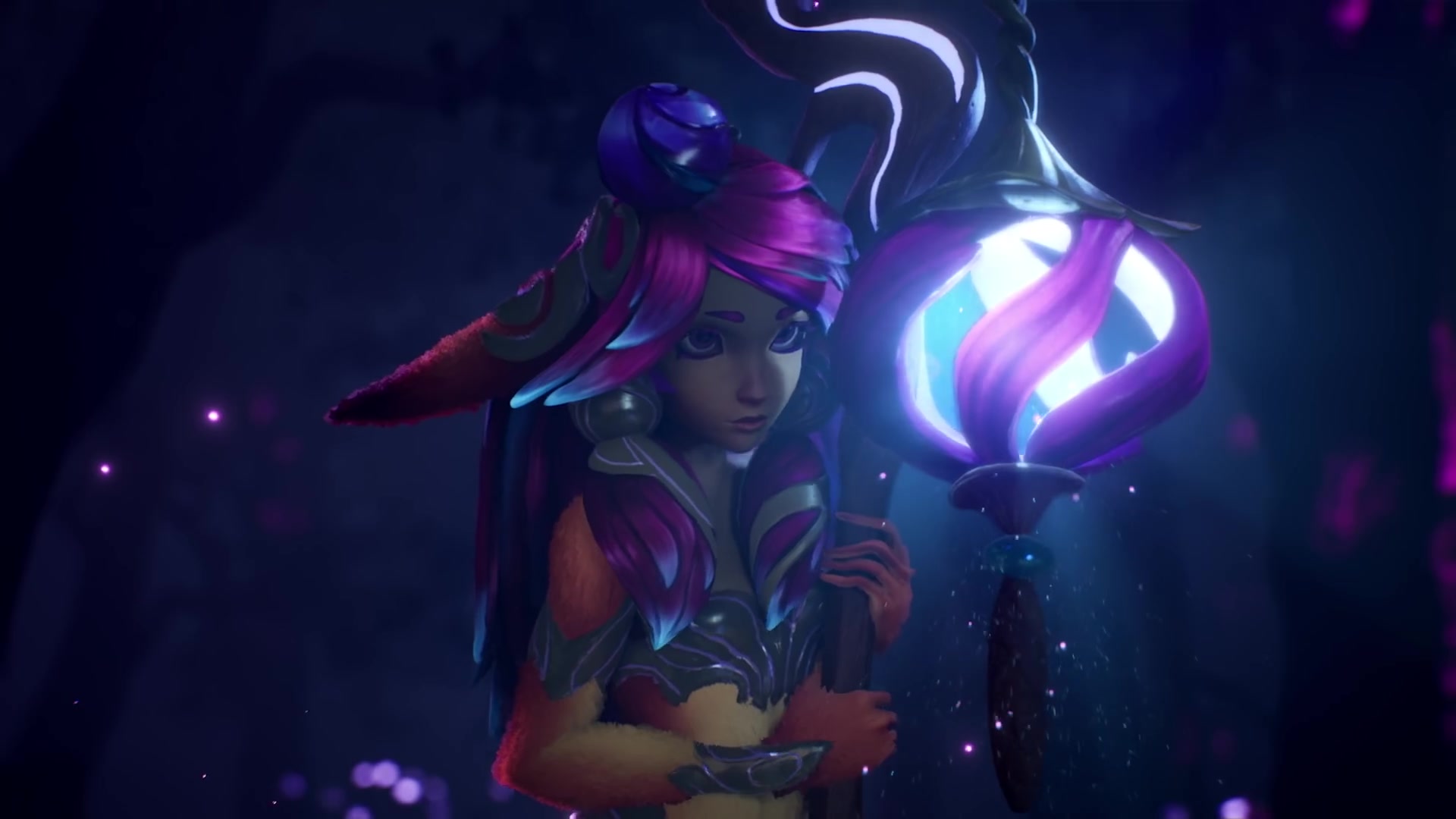 燃英雄联盟cg动画4k新英雄莉莉娅