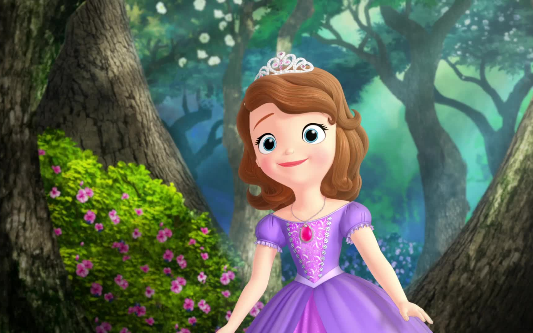 [图]小女孩爱的迪shi尼英语动画【Sofia the First小公主索菲亚】全1-4季动画视频+音频等全套资源