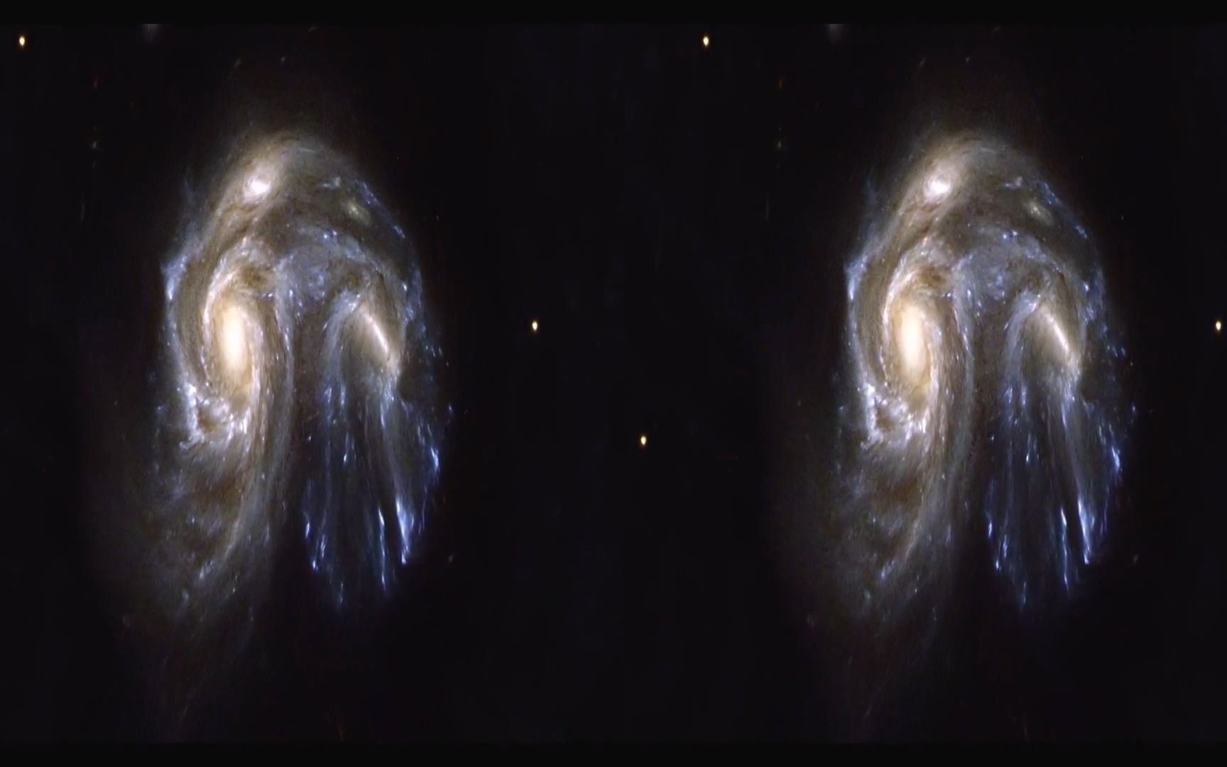 左右3d 平行眼观看