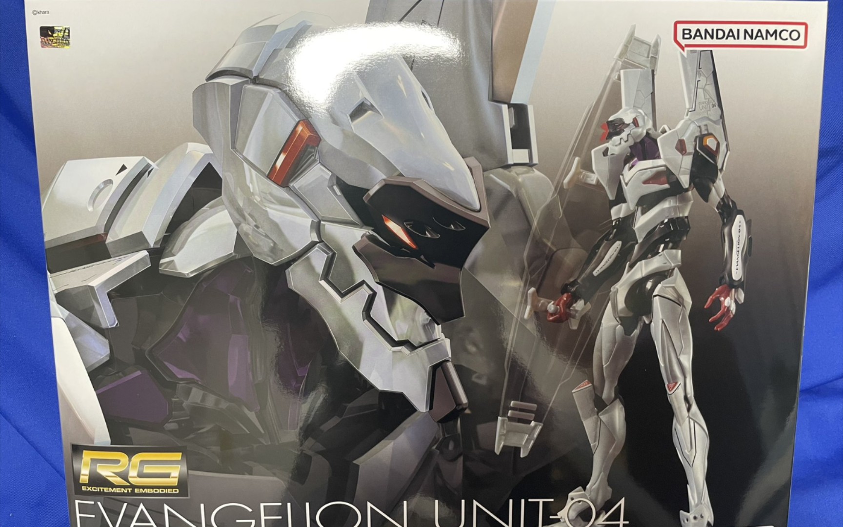 [透明盾牌]万代7月 pb网限 rg eva 4号机 盒子与板件