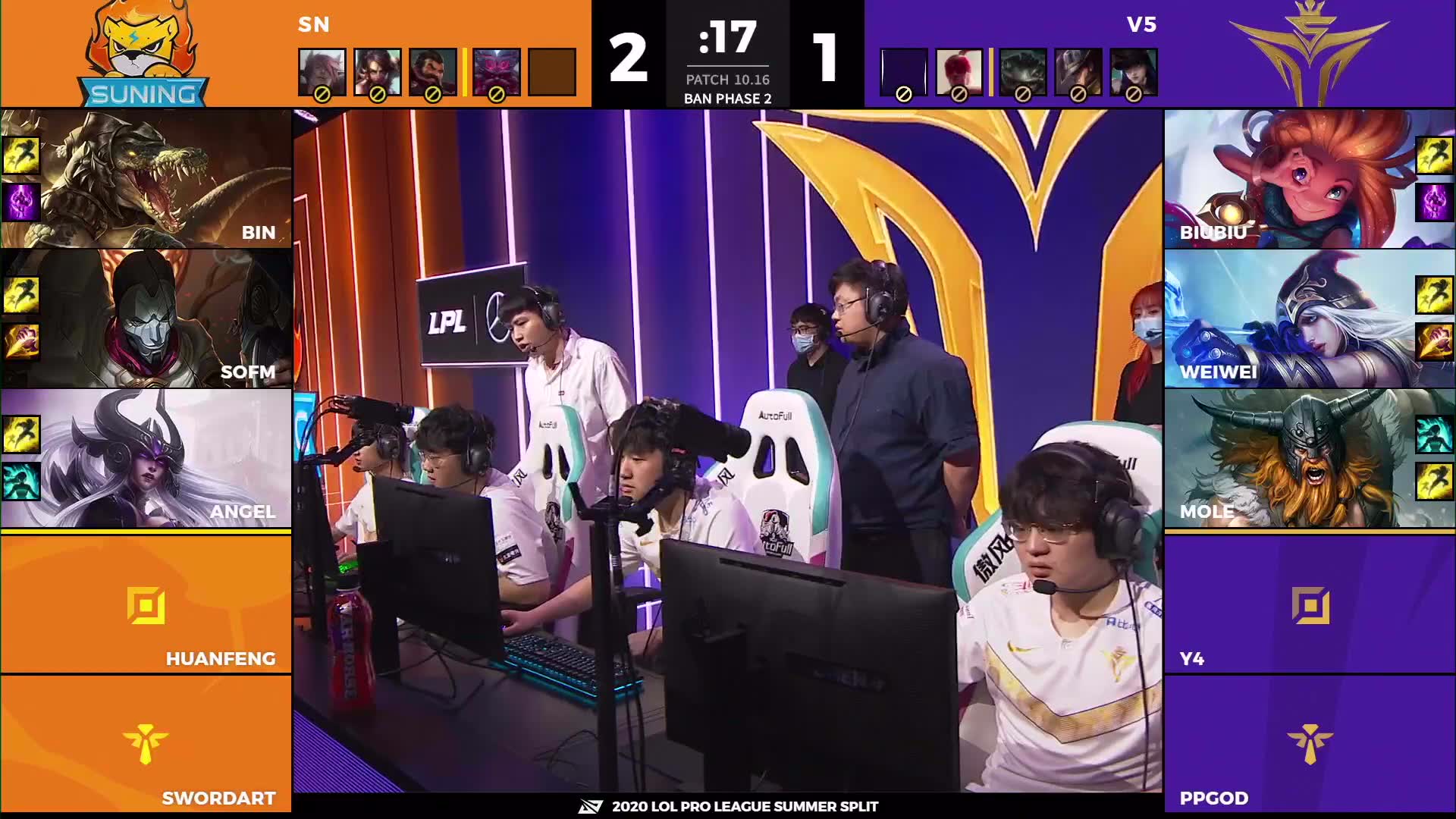 (粤语解说)lpl夏季赛季后赛 sn vs v5_哔哩哔哩_bilibili
