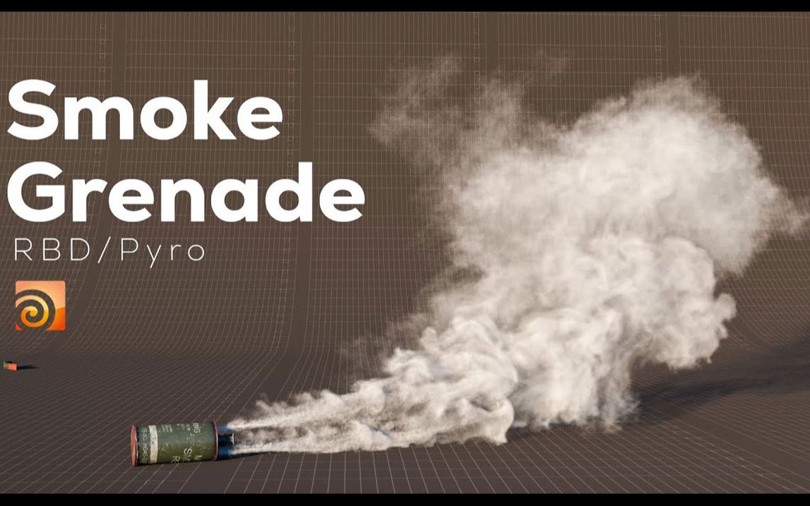 houdini教程 - 烟雾弹教程