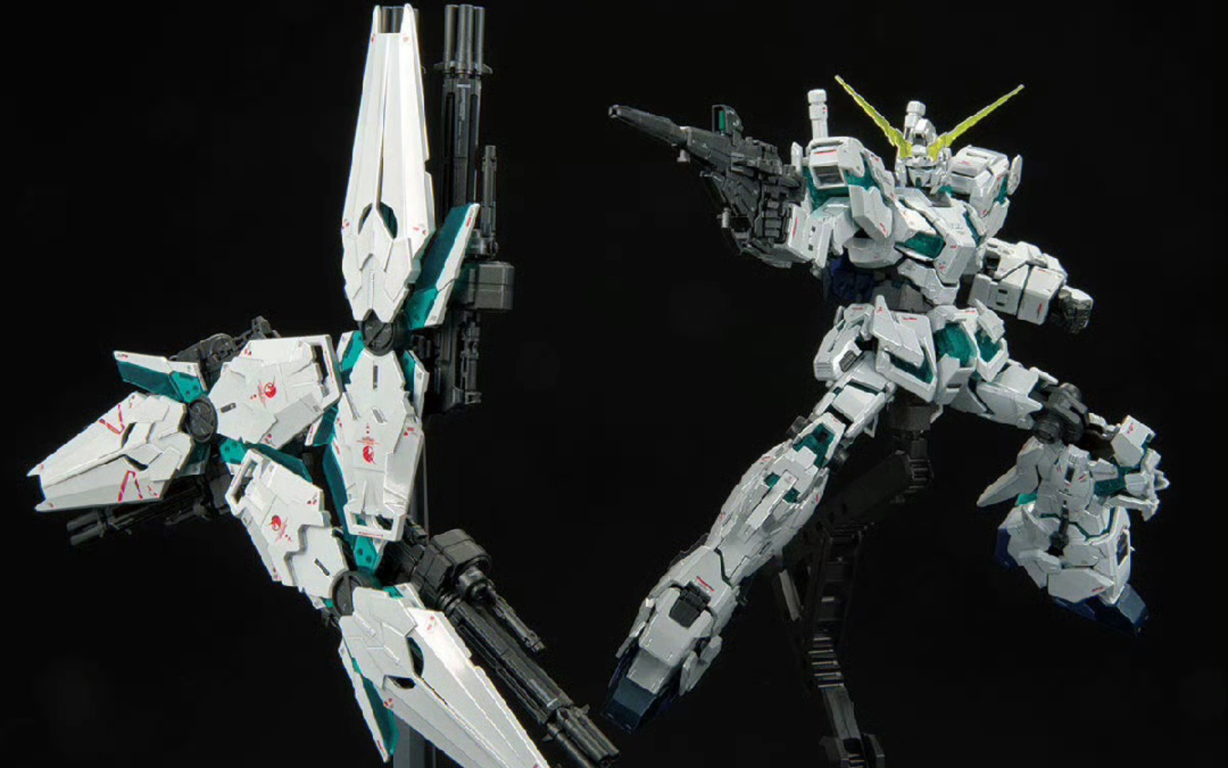 万代 rg 1/144 高达基地限定 rx-0 独角兽高达 最终决战 特殊涂装版