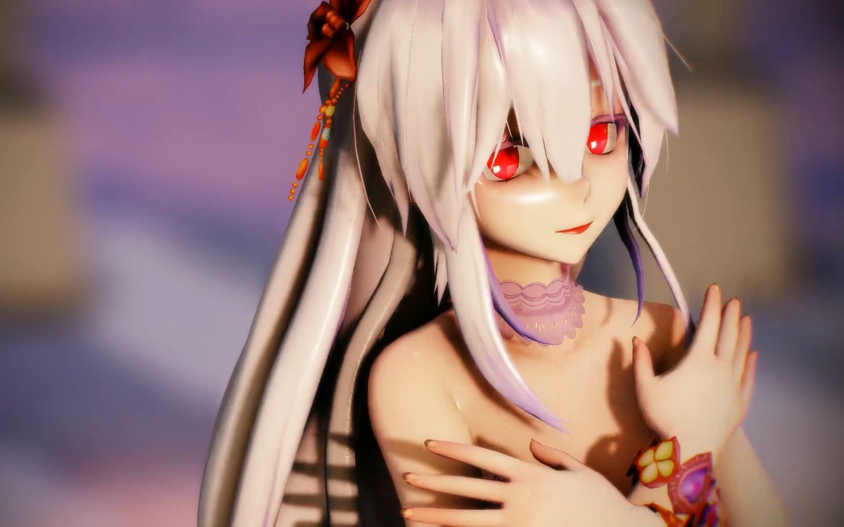 【mmd】弱音-ネクロの花嫁_哔哩哔哩_bilibili
