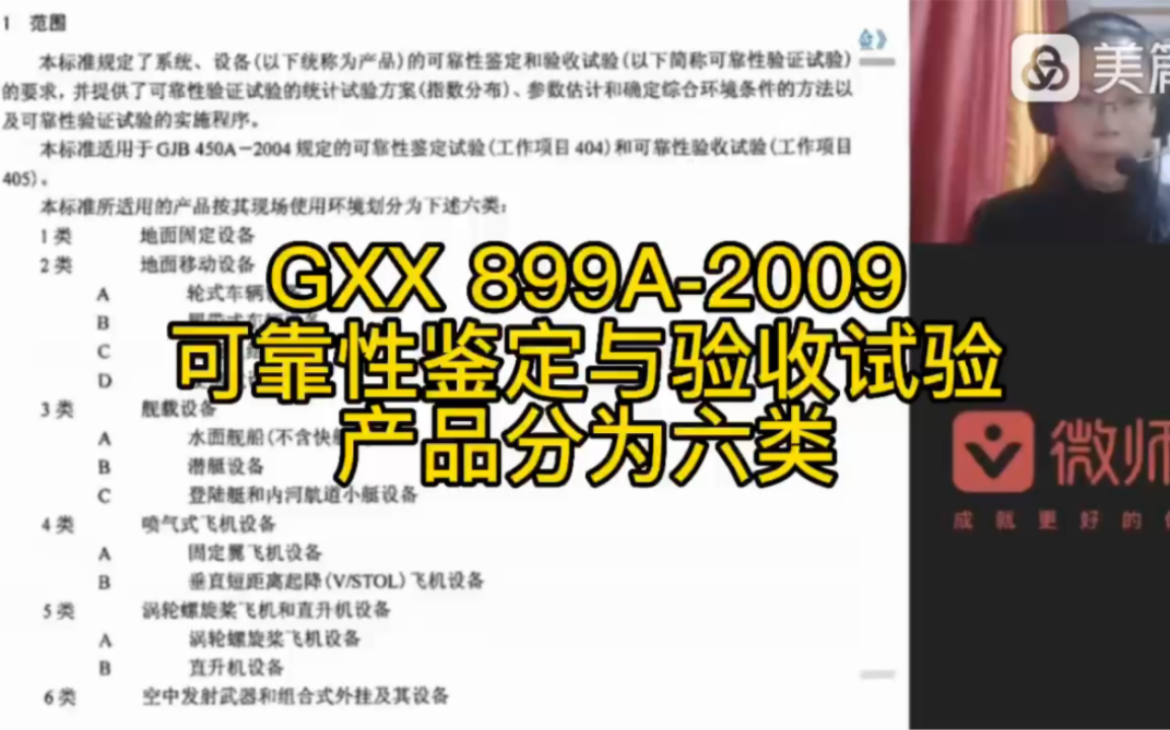 GXX899A2009可靠性鉴定与验收试验 产品分为六类#可靠性 #质量 #测试 #电子产品哔哩哔哩bilibili