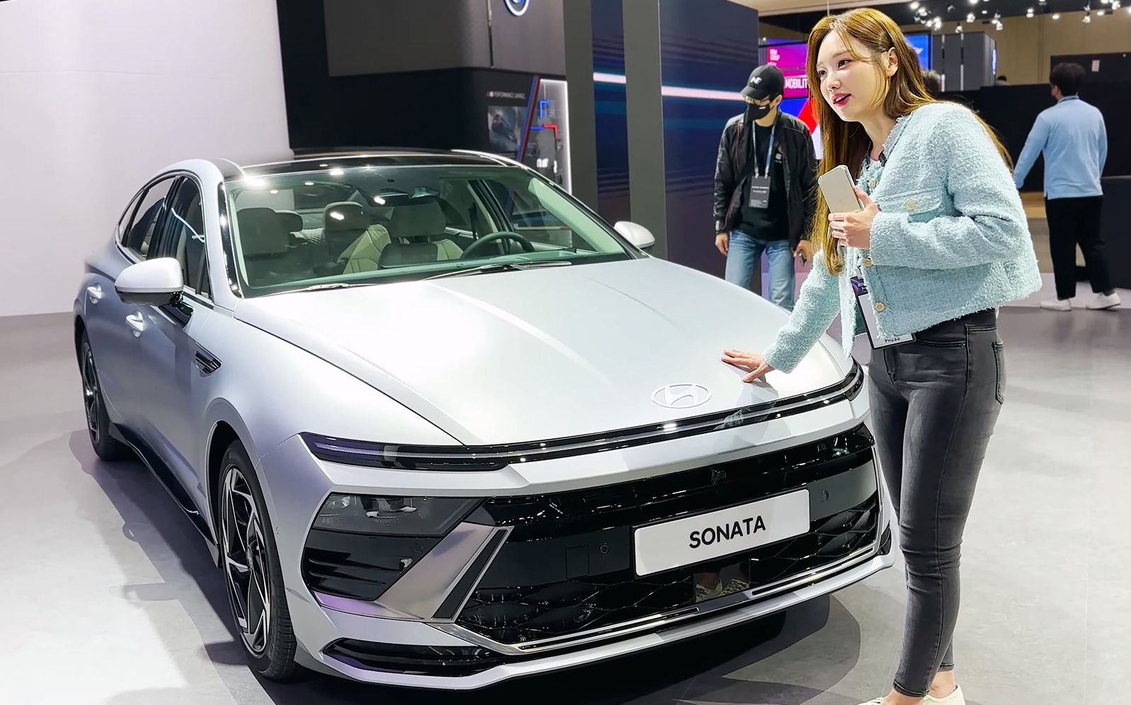 【atcar】韩国车展实拍 现代 索纳塔 2023款
