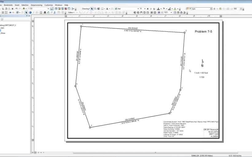 ArcGIS(ArcMap)实现界址线标注制图#GIS哔哩哔哩bilibili