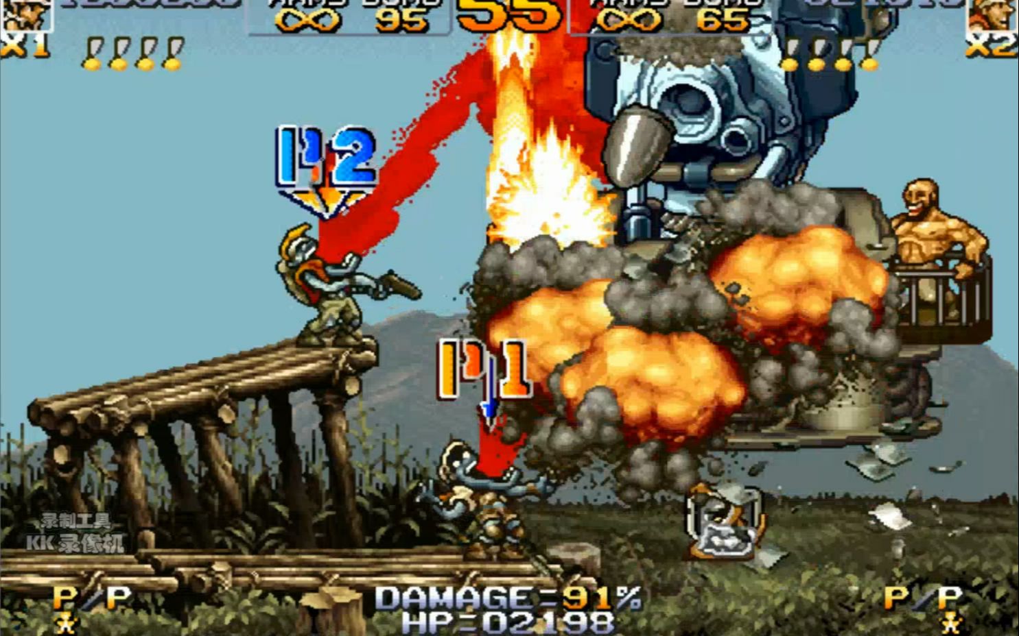 snk街机合金弹头4之20周年纪念2021版双打流程第1期