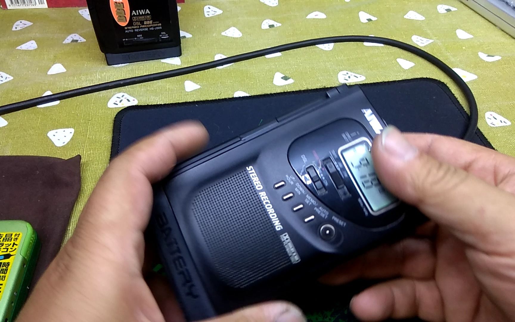 爱华aiwa hs j707播放 保罗莫利亚 伊比利亚 磁带试音