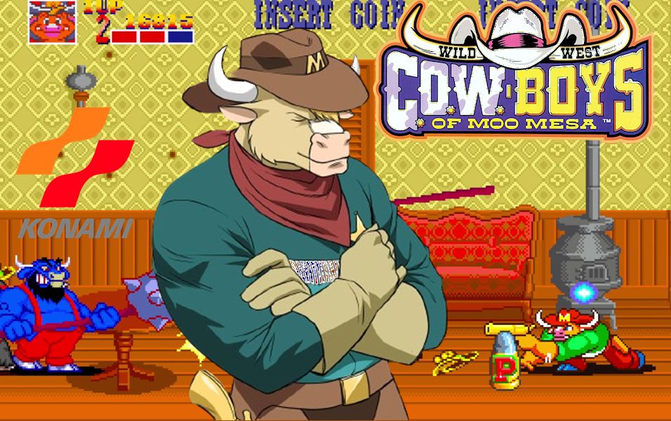 街机《蒙美萨的牛仔们》实战最难穆.蒙泰拿警长一命通关