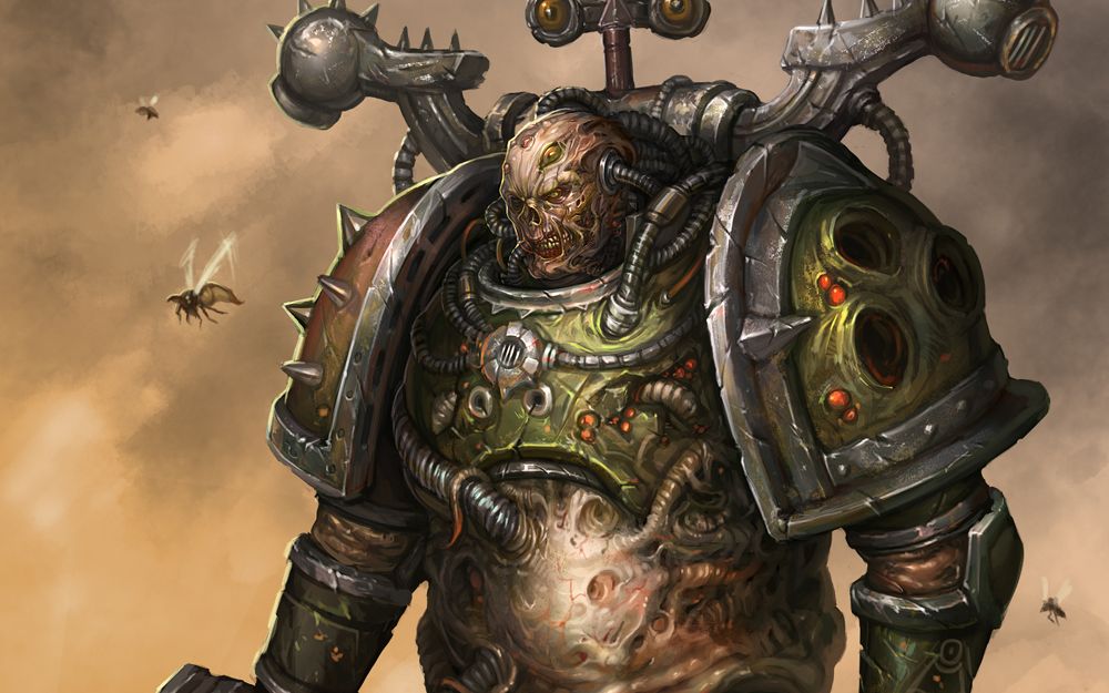 战锤40k这个疫病武圣回去必须给我升魔!_哔哩哔哩bilibili_战锤40k