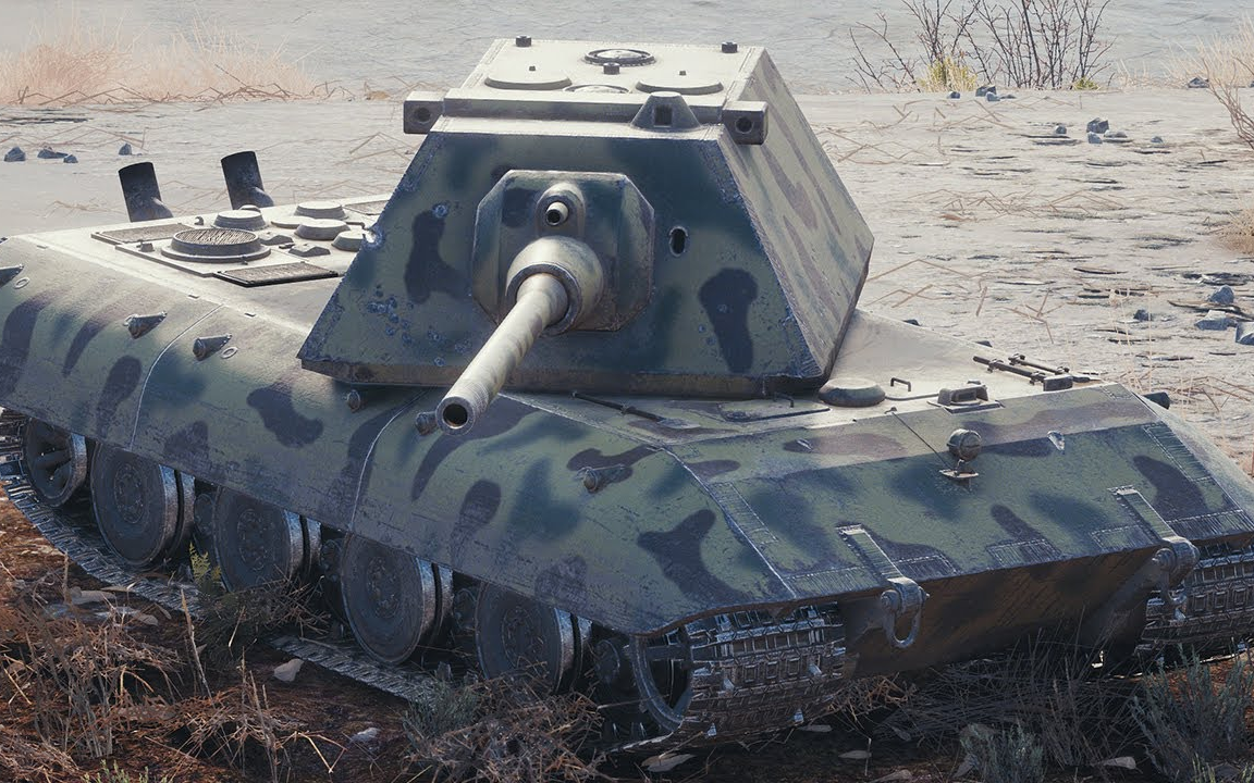 【坦克世界】 e100 - 6杀 1.11万伤害 [幽灵小镇]