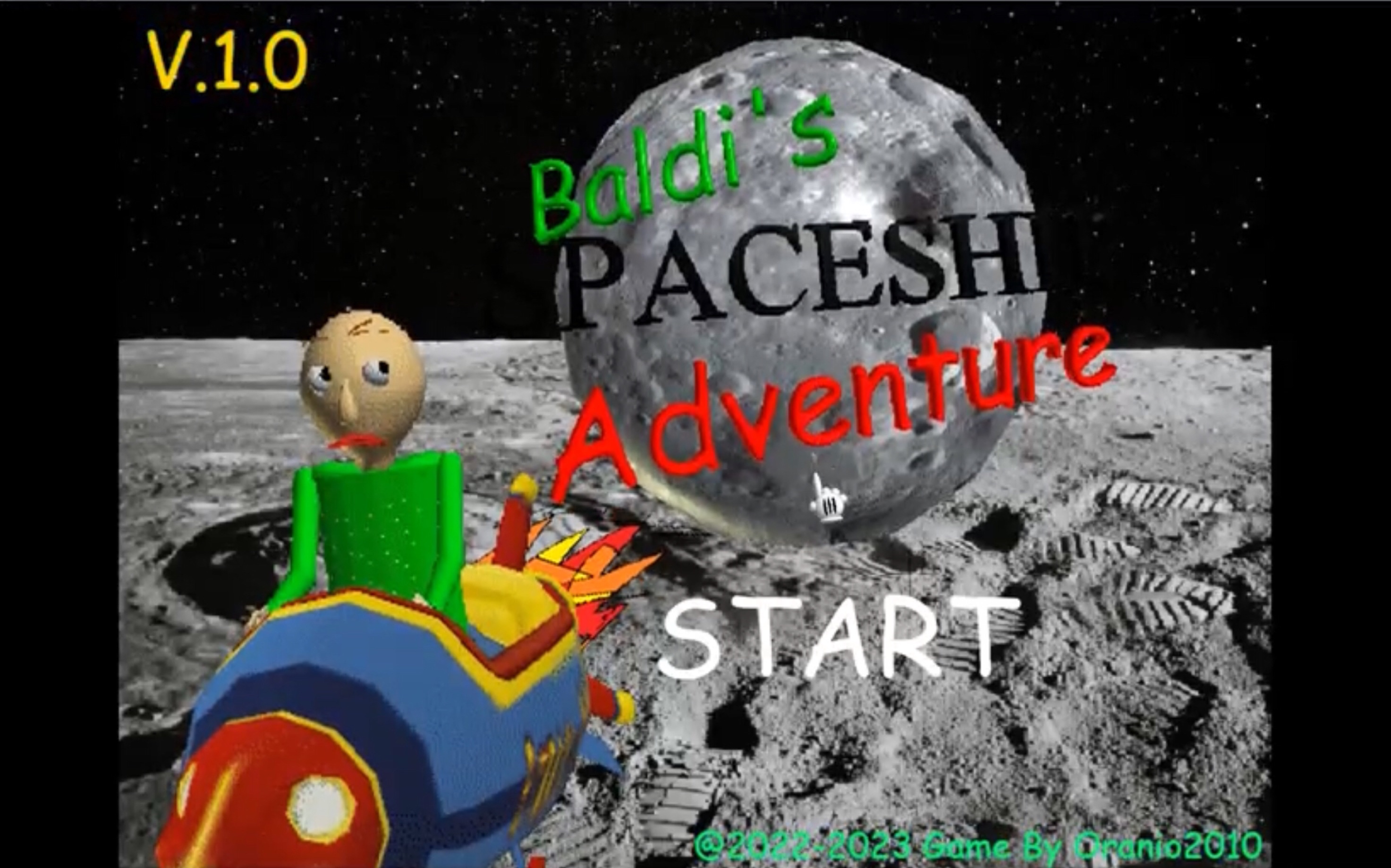 Baldi's SPACESHIP Adventure !你老师去太空游玩哩,这是一个用编程做的有趣小游戏单机游戏热门视频