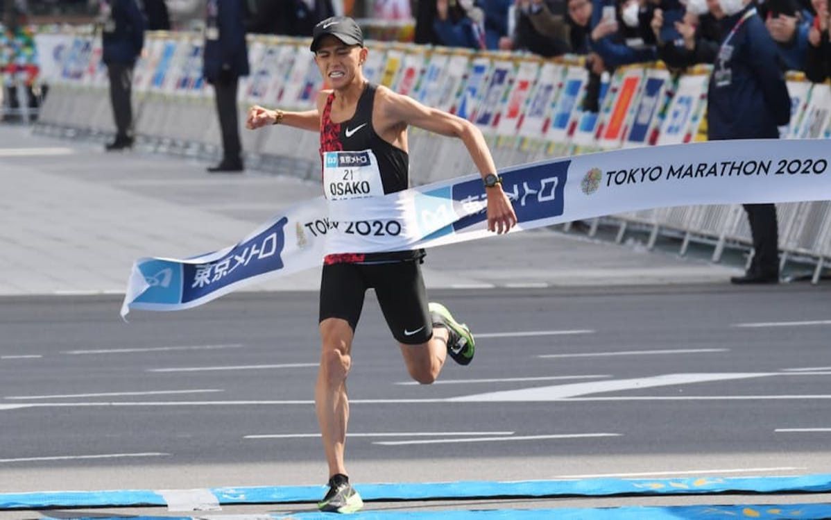 2020东京马拉松大迫杰20529再创日本新纪录30公里后开始