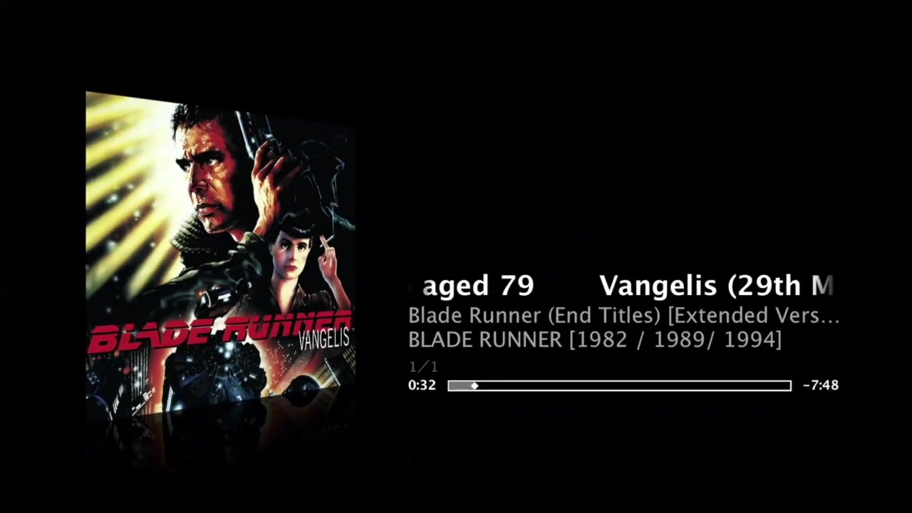 [图]R.I.P. Vangelis - Blade Runner (End Titles) - [Extended Version] 8min.