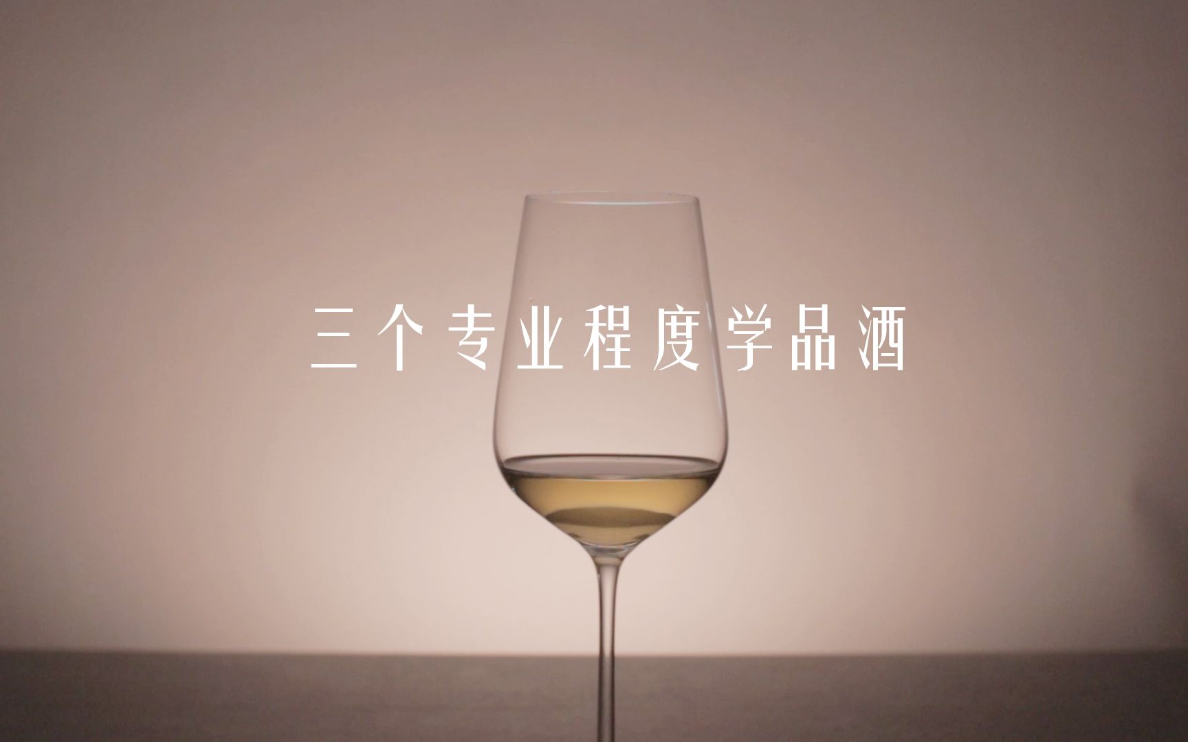 【诗洋品酒生活】三个专业程度学品酒 (Part 1/2)哔哩哔哩bilibili