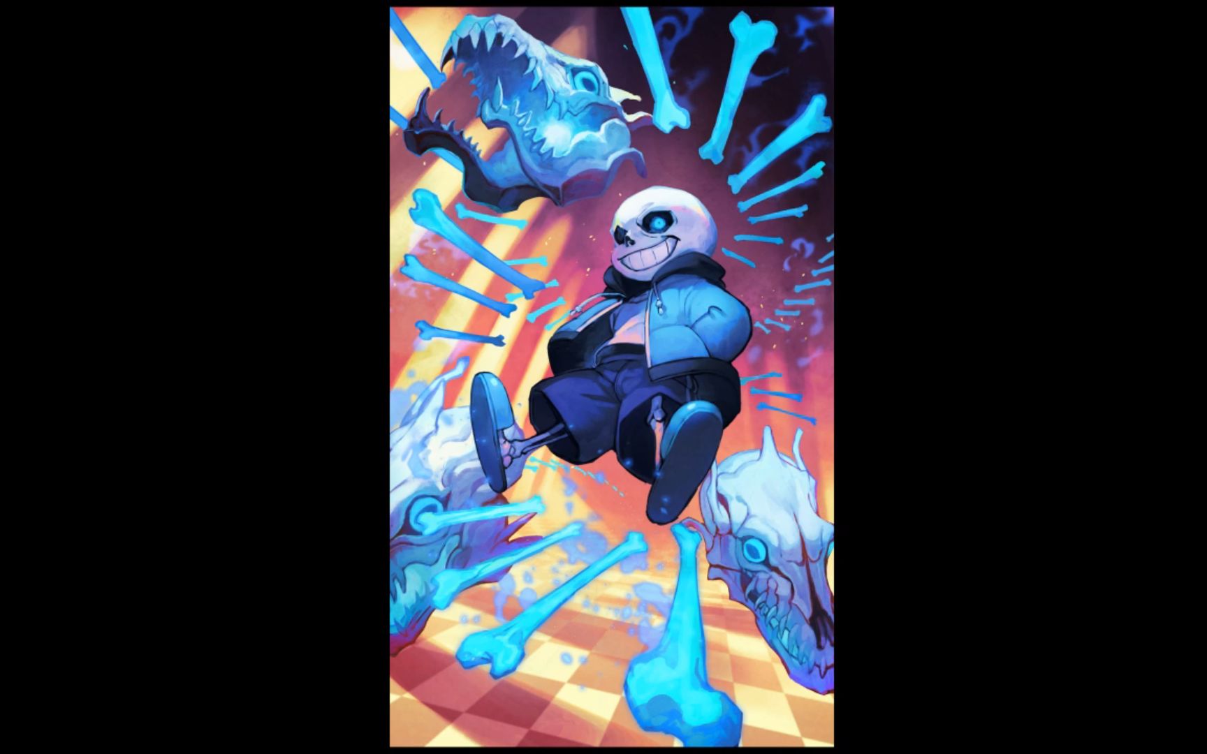 【cg速绘】传说之下同人插画创作【undertale】dreemurrs - 速绘