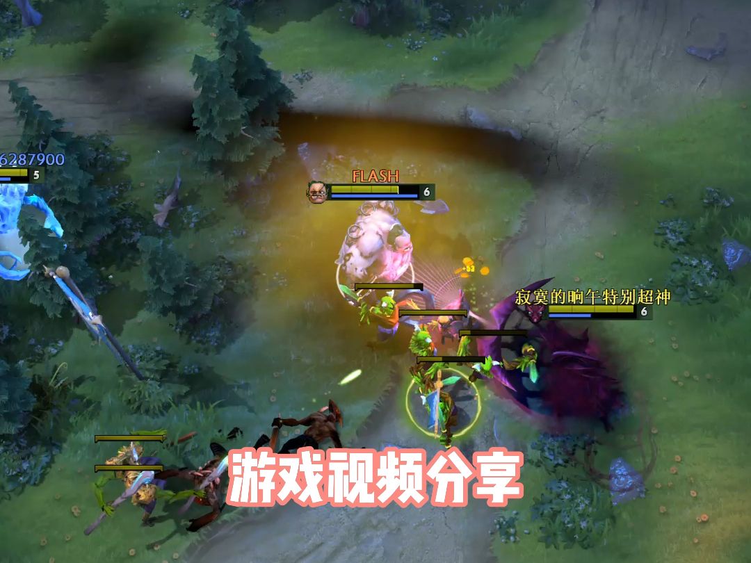 DOTA2屠夫视频分享DOTA2第一视角