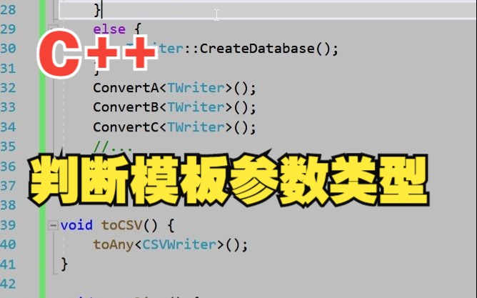 C++ 判断模板参数类型 template std::issame constexpr哔哩哔哩bilibili